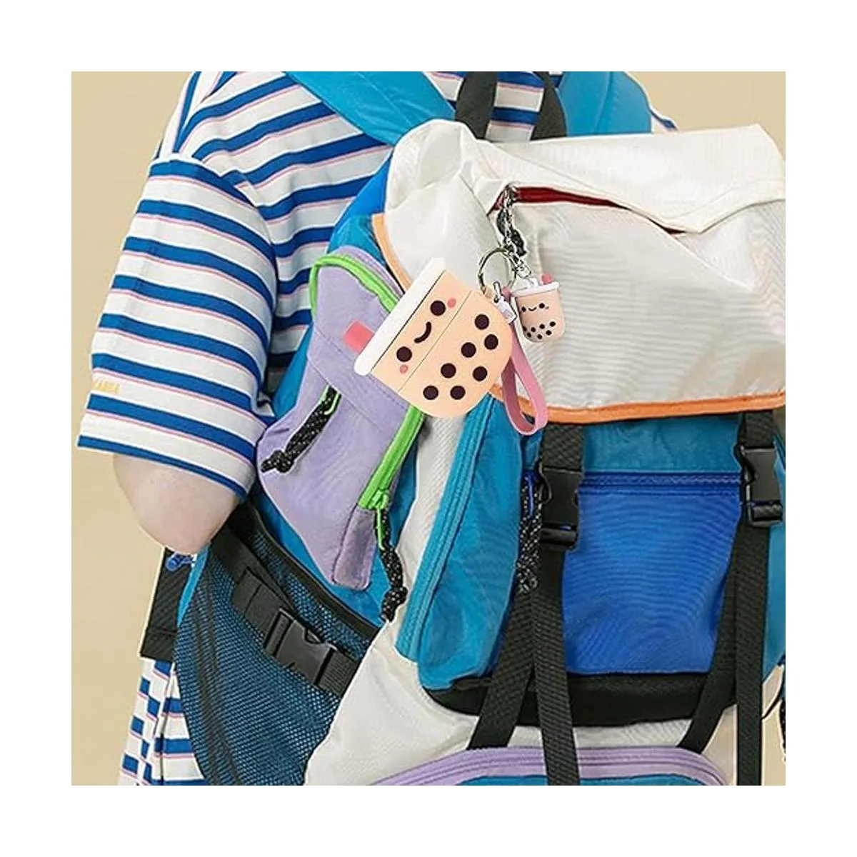 Funda para AirPod Pro con llavero Boba funda para AirPods_5