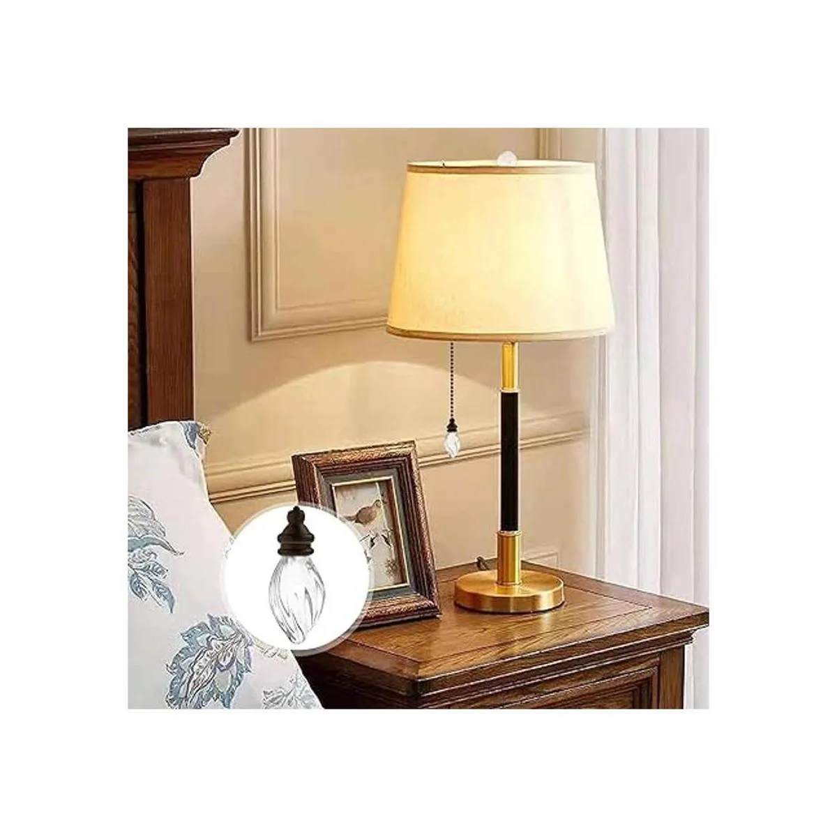 Cadenas para ventilador de techo cadenas de luz de 12_4