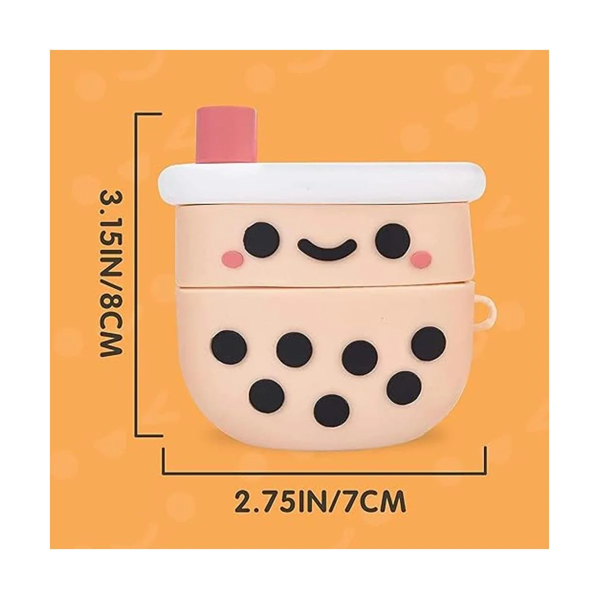 Funda para AirPod Pro con llavero Boba funda para AirPods_3