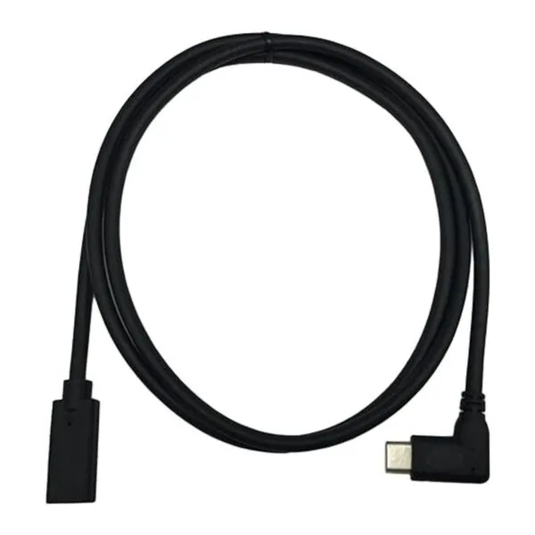 cerrxian 1 m 3 ft 90 grados USB 3.1 Tipo C macho a hembra_3