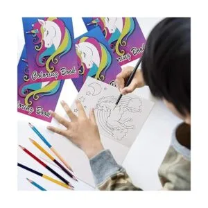 ArtCreativity Libros para colorear de unicornio para_5