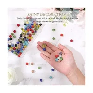 120 cuentas de arcilla de diamantes de imitación de 0.39_5