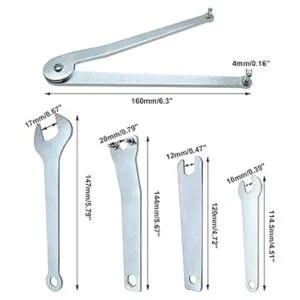 LDEXIN Juego de 5 llaves de amoladora angular para Dewalt_2
