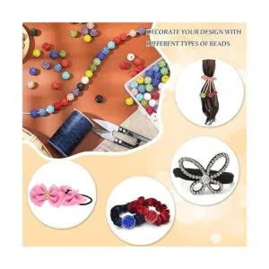 120 cuentas de arcilla de diamantes de imitación de 0.39_6