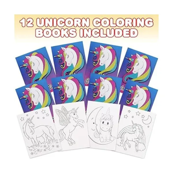 ArtCreativity Libros para colorear de unicornio para_2