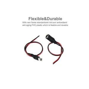 Conectores de cable de alimentación CC hilos de cobre_2