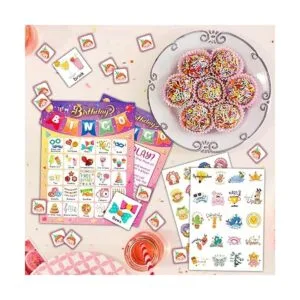 Juego de bingo de cumpleaños 39 piezas juego de búsqueda_4