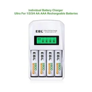 Combo de cargador de batería EBL 907_2