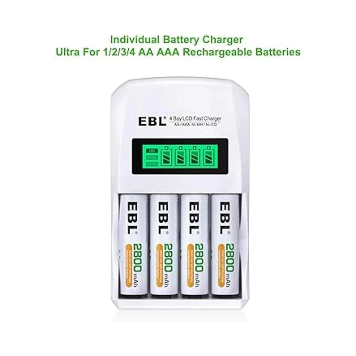 Combo de cargador de batería EBL 907_2