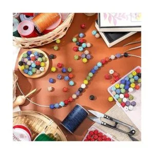 120 cuentas de arcilla de diamantes de imitación de 0.39_7