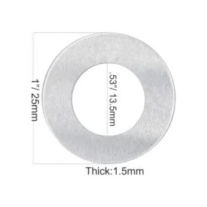 ABBECIAO Juego de 50 unidades de 50 unidades de aluminio_3