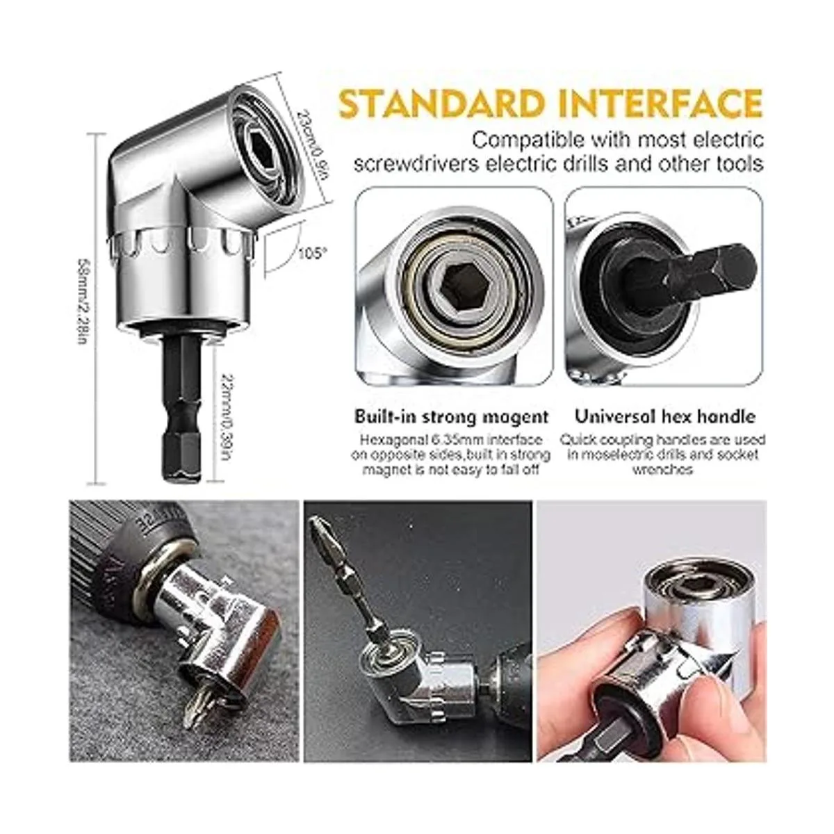 MXiiXM Kit de extensión de broca flexible herramientas de_7