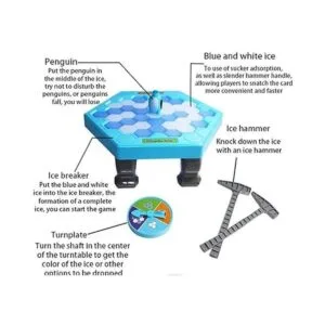 SuperLi Puzzle Juegos de Mesa Pingino Hielo golpeando_4