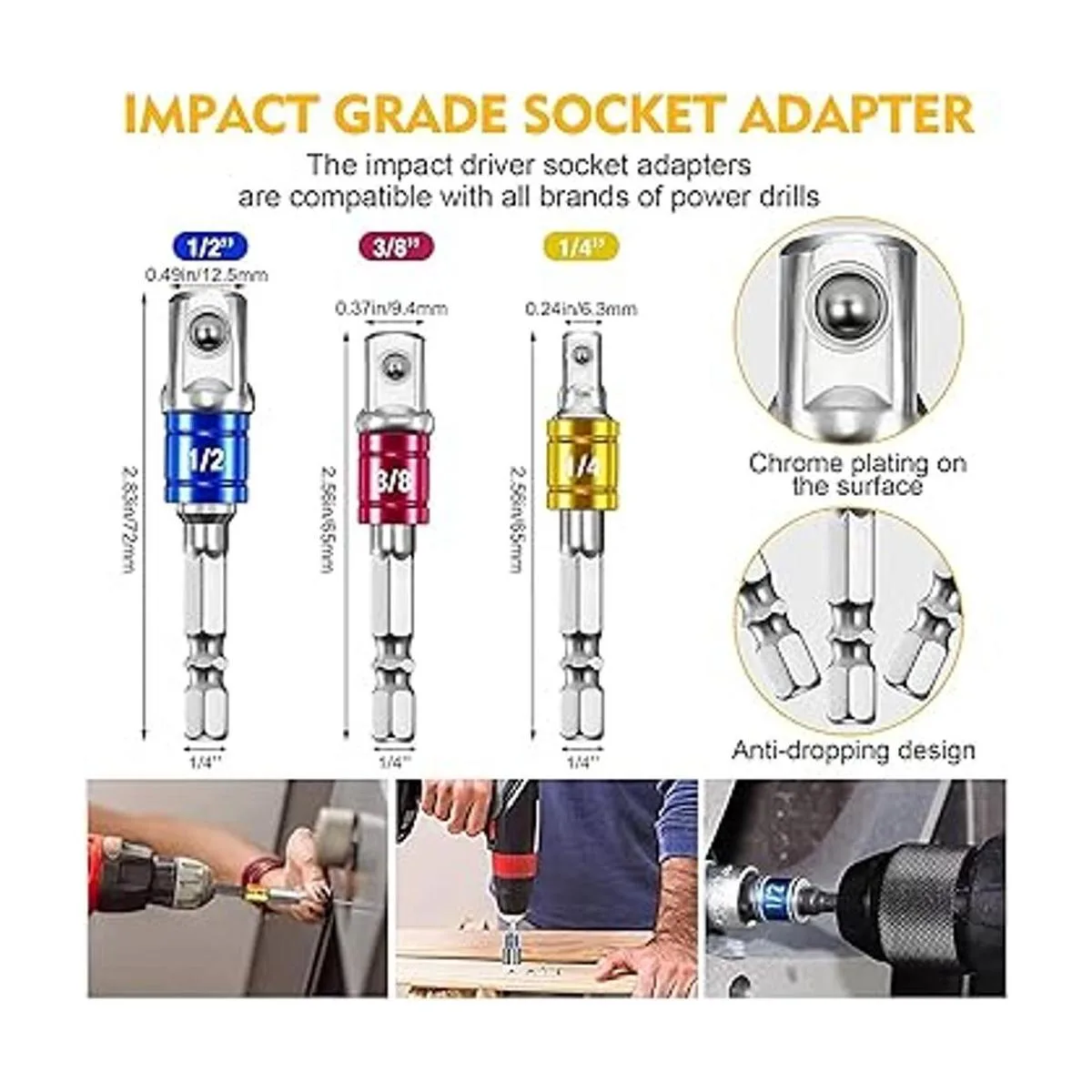 MXiiXM Kit de extensión de broca flexible herramientas de_5