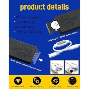 DUOFU365 Controlador remoto inalámbrico de 5 a 24 V CC_2