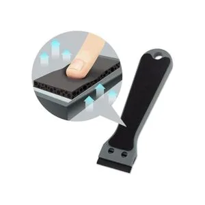 FOSHIO Rascador de plástico de 6 pulgadas con 20 cuchillas_3