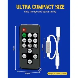 DUOFU365 Controlador remoto inalámbrico de 5 a 24 V CC_3