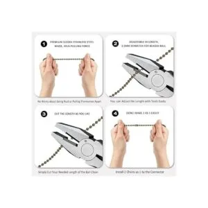 Cadenas para ventilador de techo cadenas de luz de 12_5