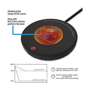 Calentador de taza de café con apagado automático para uso_4