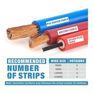 iCrimp ICP240 Pelacables para cables redondos AWG 12 a_3