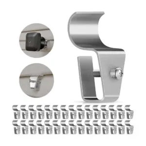 Paquete de 30 clips de revestimiento de vinilo sin_1