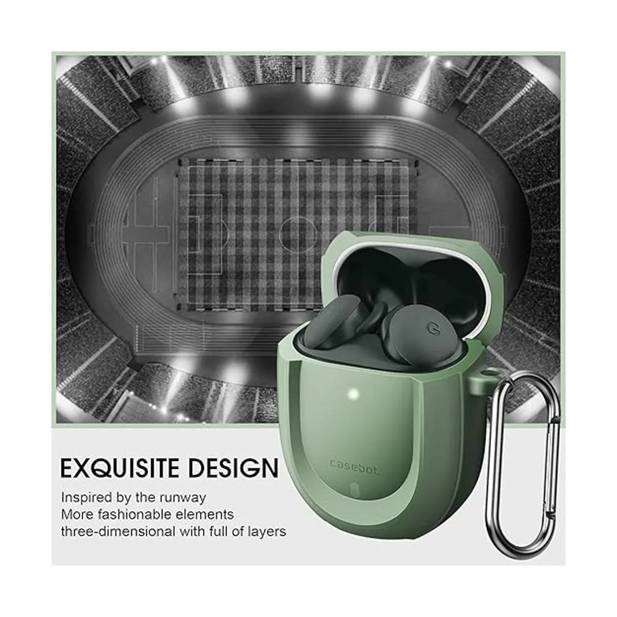 CaseBot Funda para Pixel Buds ASeries 2021 y Pixel Buds 2_4