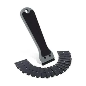 FOSHIO Rascador de plástico de 6 pulgadas con 20 cuchillas_1