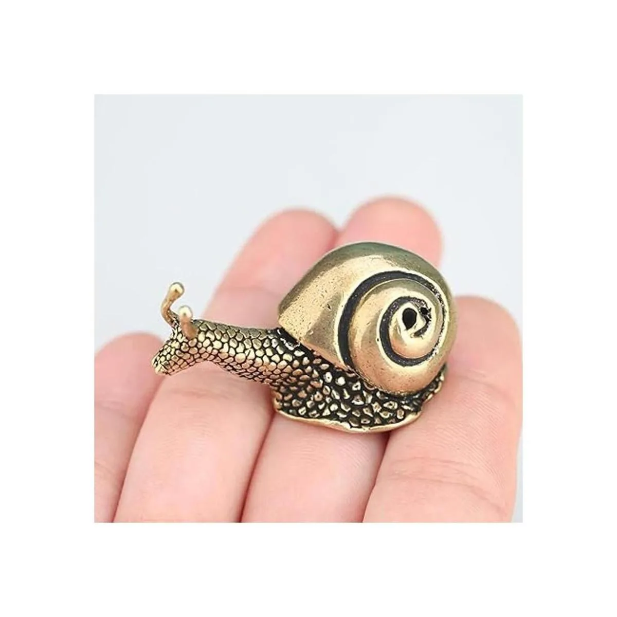 2 piezas de decoración de caracol al aire libre estanque_3