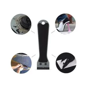 FOSHIO Rascador de plástico de 6 pulgadas con 20 cuchillas_2