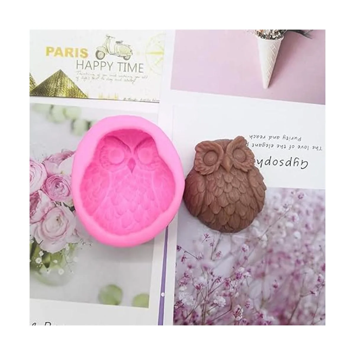 Gulinaza 2 moldes de silicona para jabón hecho a mano_4