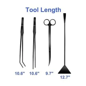 Kit de herramientas Aquascaping herramientas largas de_2