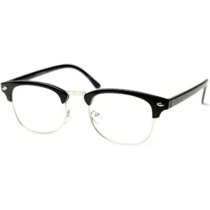 Goson anteojos Clubmaster con marco de asta clásicos de_1