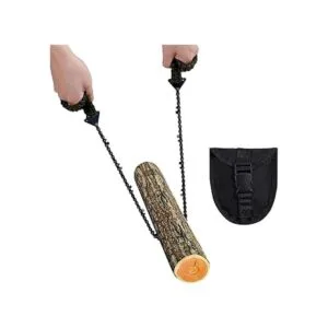 Motosierra de bolsillo con mango de paracaídas sierra de_2