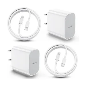 Cargador rápido para iPhone paquete de 2 unidades con_1