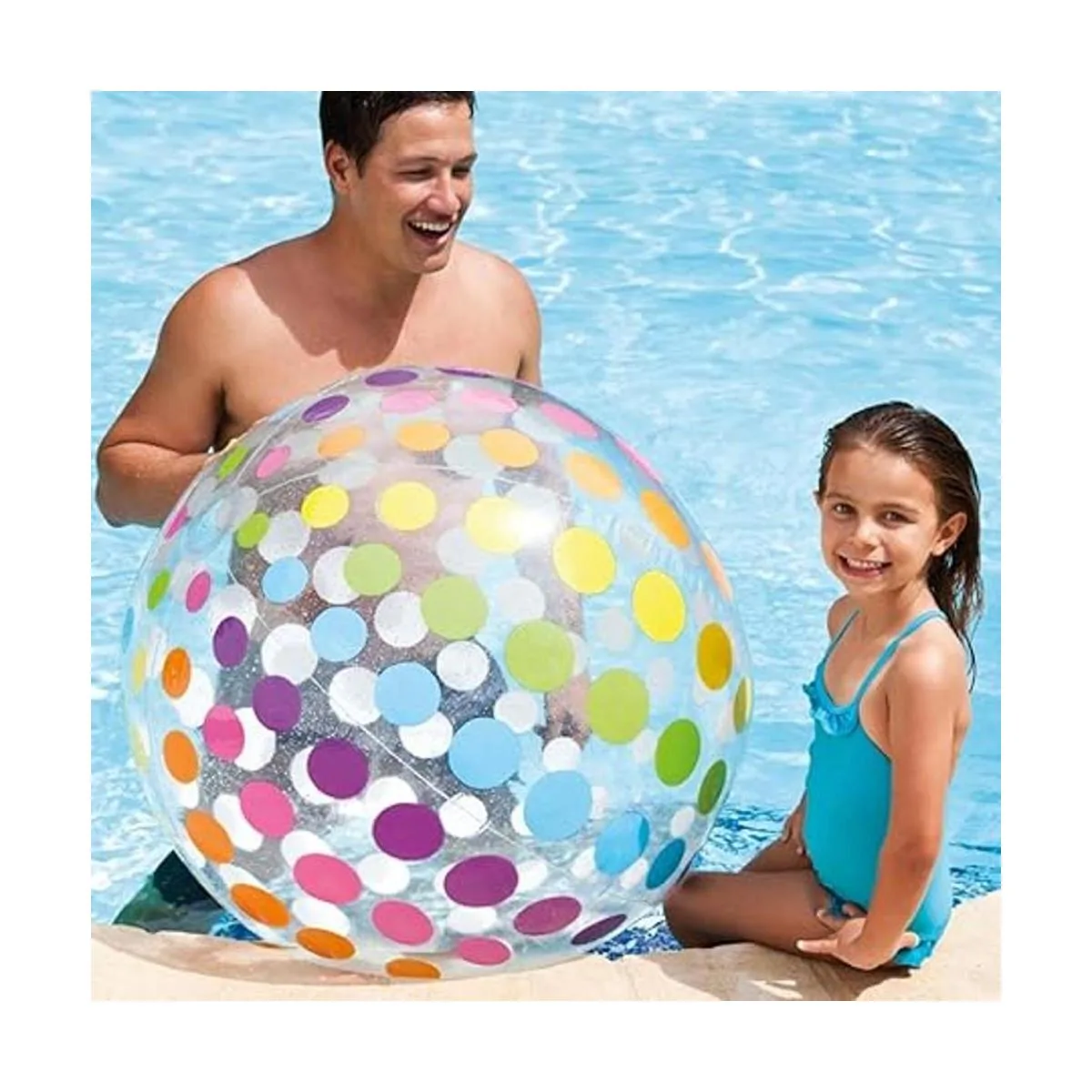 Intex Jumbo Bola de playa gigante inflable de 42 pulgadas_2