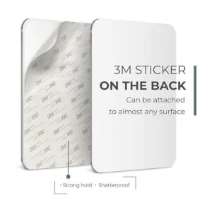 Mavoro Espejo de ducha antivaho espejo de afeitado de_3