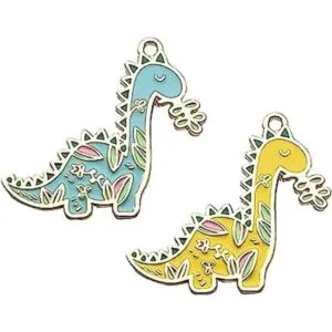 M374E Adorables dijes de pulsera de dinosaurio al por_1