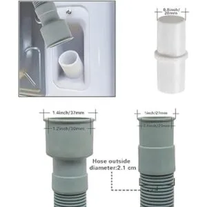 Extensión universal de manguera de drenaje para lavadora_3