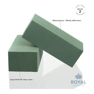 Royal Imports Bloques de espuma floral húmedos y secos_3