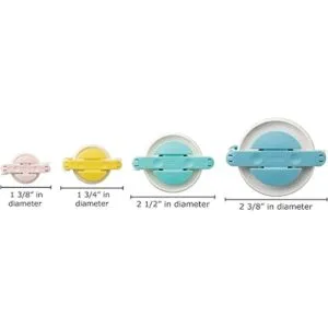 Clover Juego de pompones múltiples 4 unidades_5