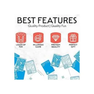 Juego de cartas de fiesta de cartas con realidad para_3