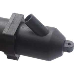 1 Unidades ShareGoo plástico RC tubo de escape 5.079 in_2