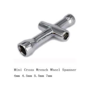 ShareGoo Llaves cruzadas de aluminio de 0.157 in 0.197_4