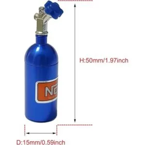 AMOGOT 2 botellas de nitrógeno para decoración de_2