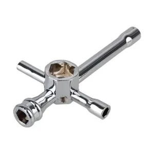 ShareGoo Llaves cruzadas de aluminio de 0.157 in 0.197_5