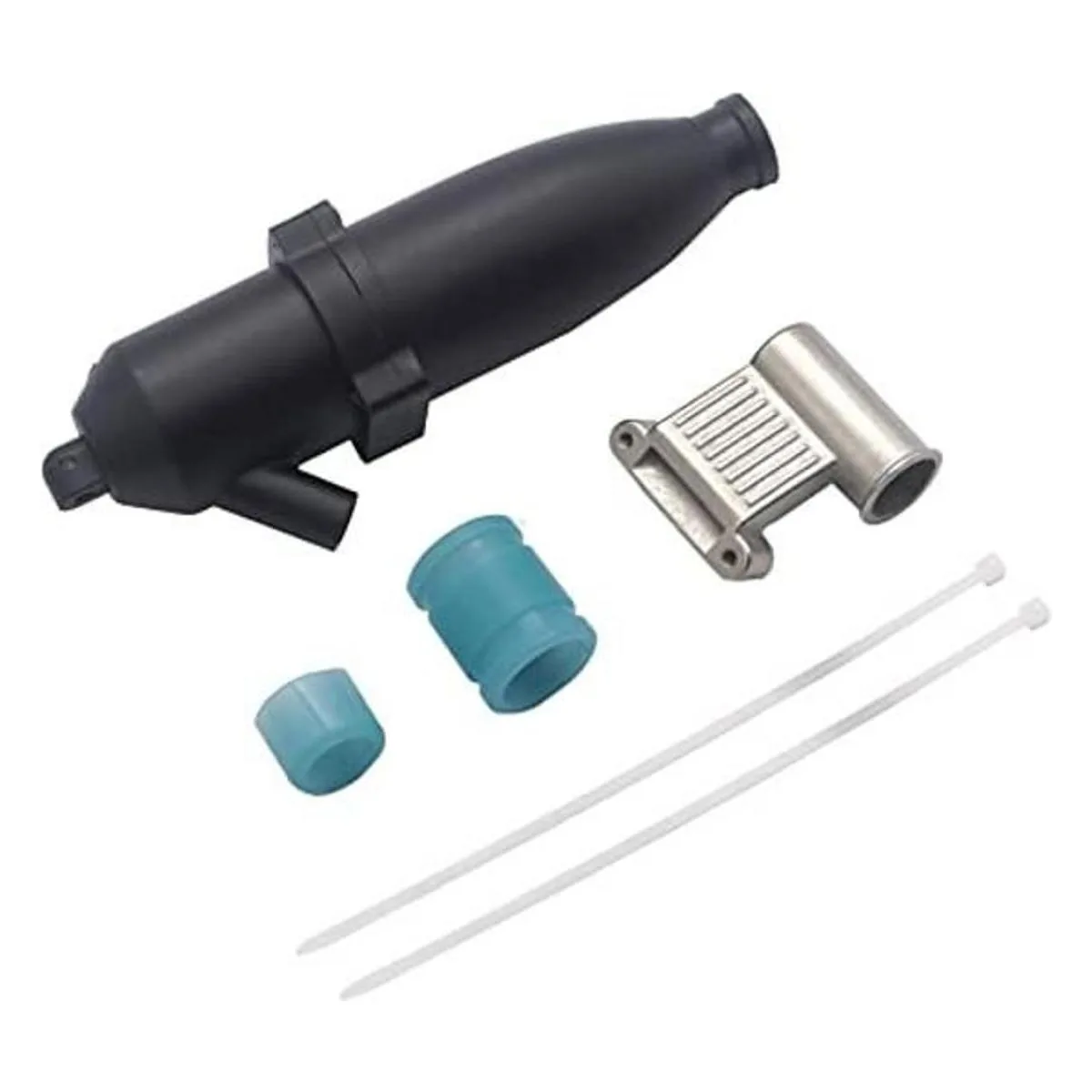 1 Unidades ShareGoo plástico RC tubo de escape 5.079 in_1