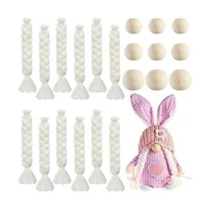6 pares de trenzas de gnomo para manualidades con 9 piezas_1