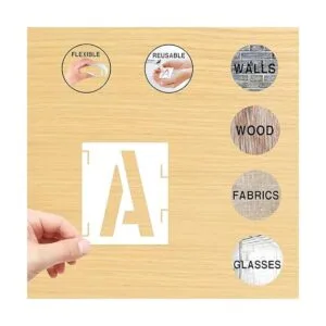 42 plantillas de letras de 3 pulgadas plantillas de_4