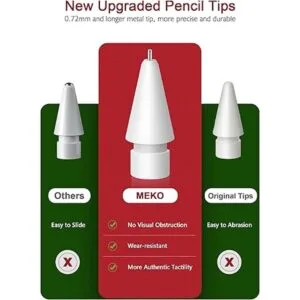 MEKO Paquete de 4 puntas de repuesto precisas de 0.028 in_2