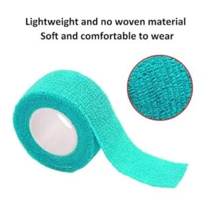 ESUPPORT Vendas adhesivas de 1 pulgada x 5 yardas_2